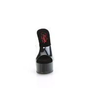 Pleaser GLEAM-601 Platform Slide (Clear/Black)
