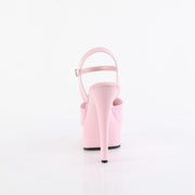 Pleaser GLEAM-609 Baby Pink Patent/Baby Pink