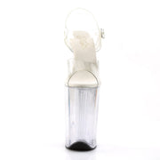 Pleaser INFINITY-908 Platform Sandal (Clear/Clear)