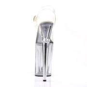 Pleaser INFINITY-908 Platform Sandal (Clear/Clear)