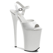 Pleaser INFINITY-909 Platform Sandal (White/White)