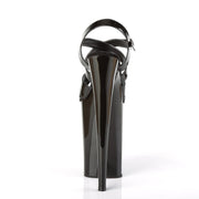 Pleaser INFINITY-997 Platform Sandal (Black Patent/Black)