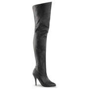 Pleaser LEGEND-8868 Thigh High Boot (Black Leather (P))