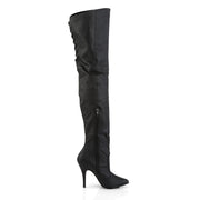 Pleaser LEGEND-8899 Thigh High Boot (Black Leather (P))