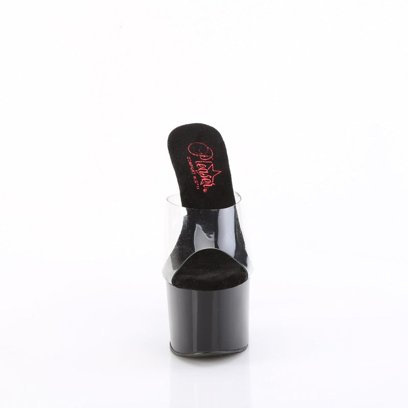 Pleaser PASSION-701 Clear/Black