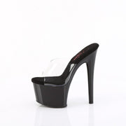 Pleaser PASSION-701 Clear/Black