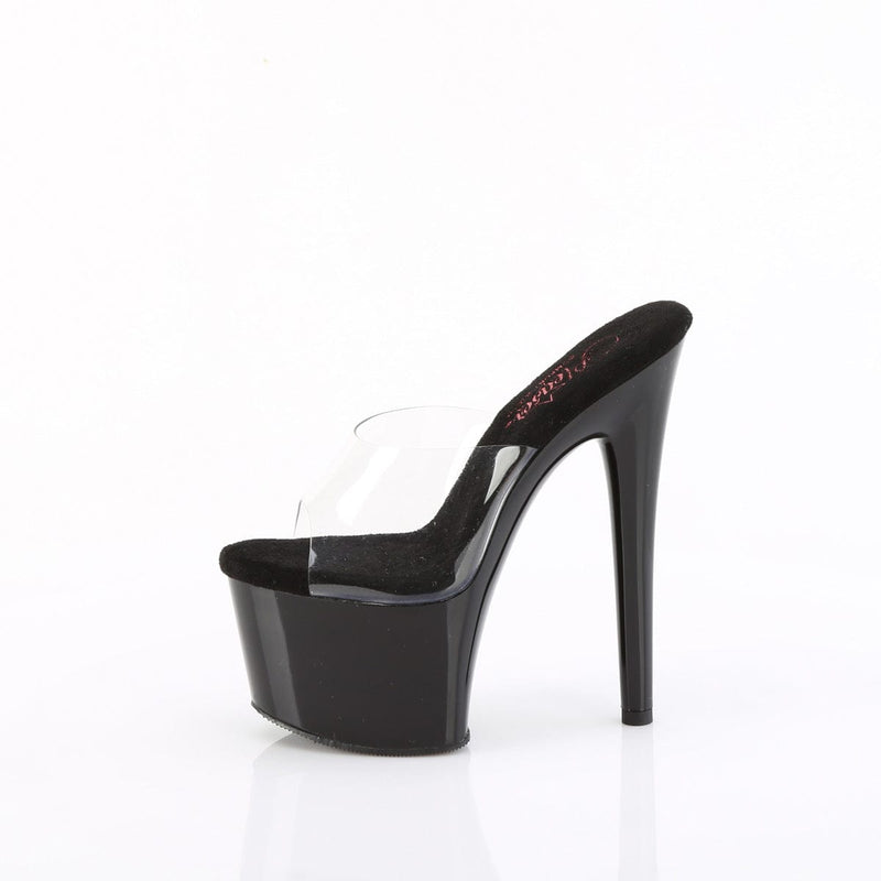Pleaser PASSION-701 Clear/Black