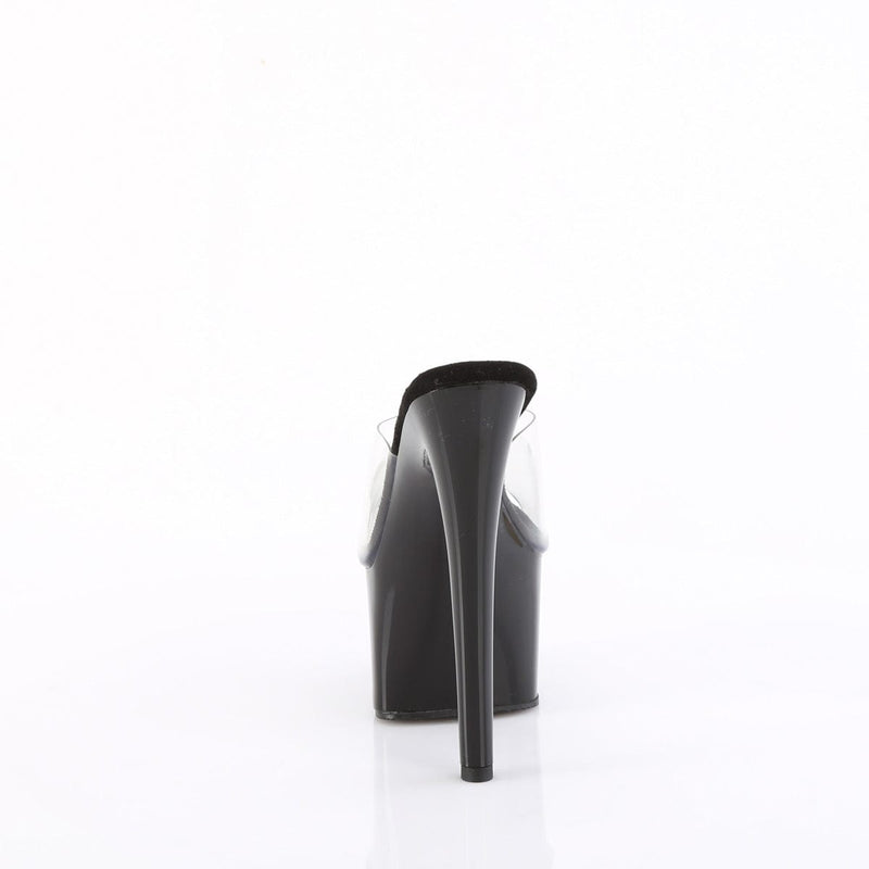 Pleaser PASSION-701 Clear/Black