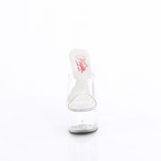 Pleaser PASSION-701 Platform Slide (Clear/Clear)