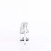 Pleaser PASSION-701 Platform Slide (Clear/Clear)