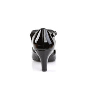 Pleaser Pink Label DIVINE-415 Pump (Black Patent)