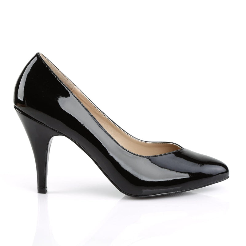 Pleaser Pink Label DREAM-420 Pump (Black Patent)