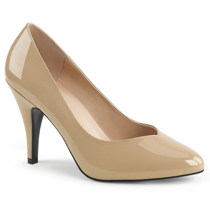Pleaser Pink Label DREAM-420 Pump (Cream Patent)