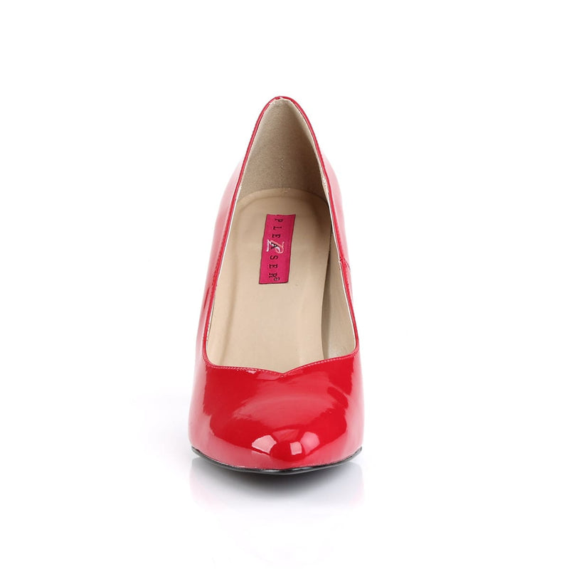 Pleaser Pink Label DREAM-420 Pump (Red Patent)