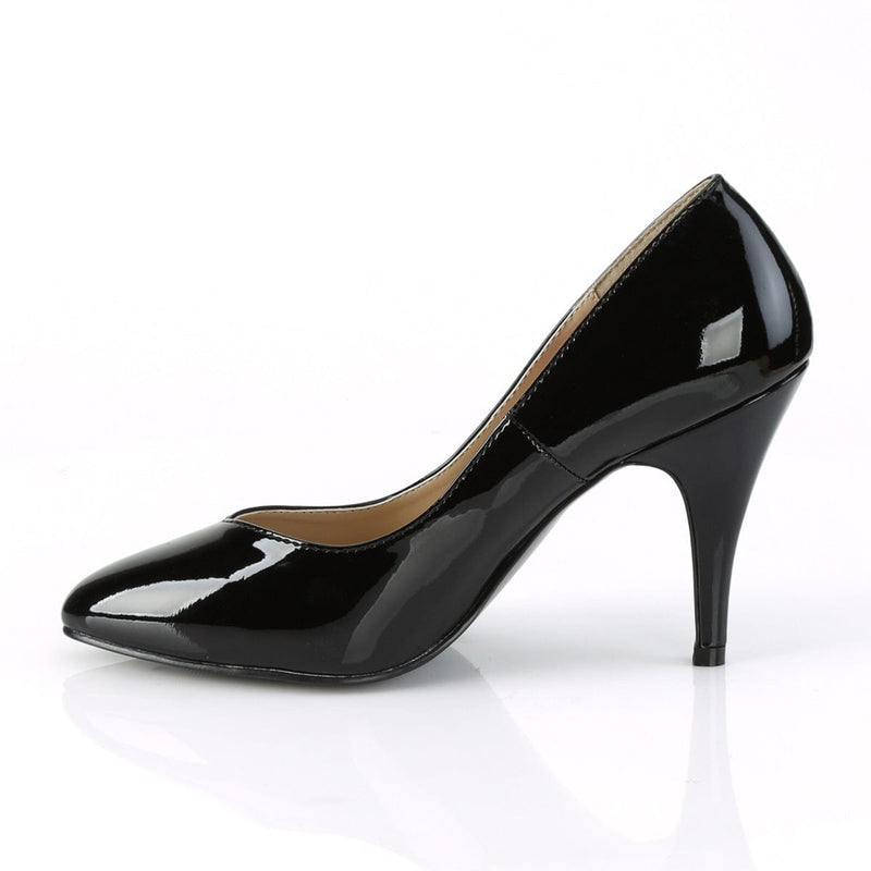 Pleaser Pink Label DREAM-420W Pump (Black Patent)
