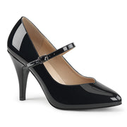 Pleaser Pink Label DREAM-428 Pump (Black Patent)