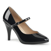 Pleaser Pink Label DREAM-428 Pump (Black Patent)