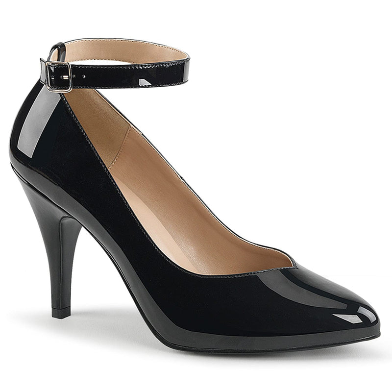 Pleaser Pink Label DREAM-431 Pump (Black Patent)