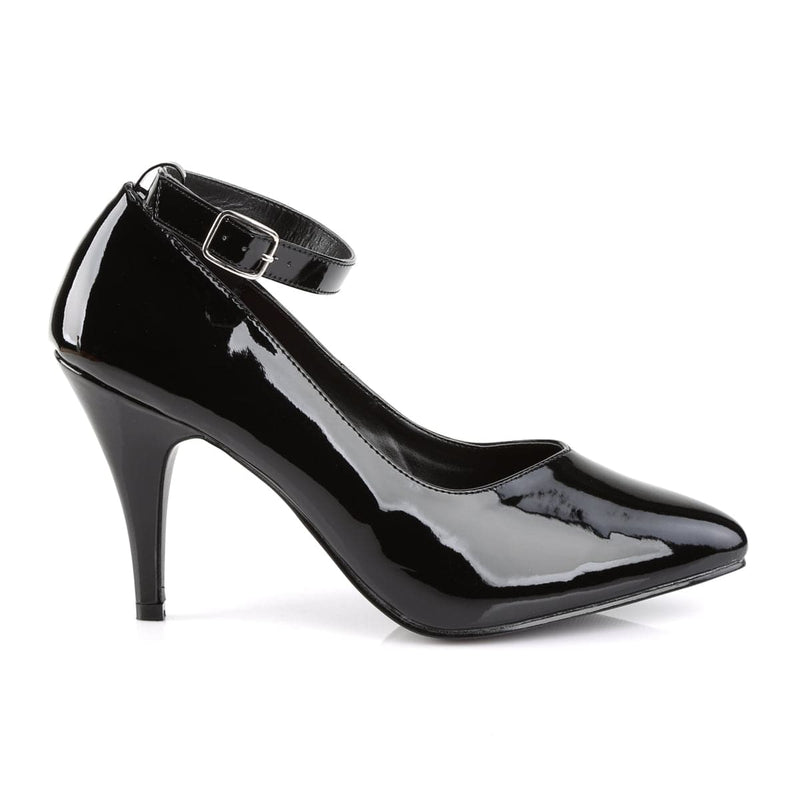 Pleaser Pink Label DREAM-431 Pump (Black Patent)
