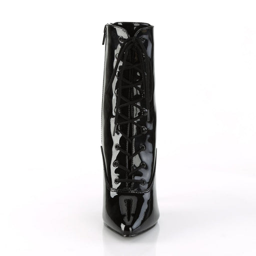 Pleaser SEDUCE-1020 Ankle Boot (Black Patent)