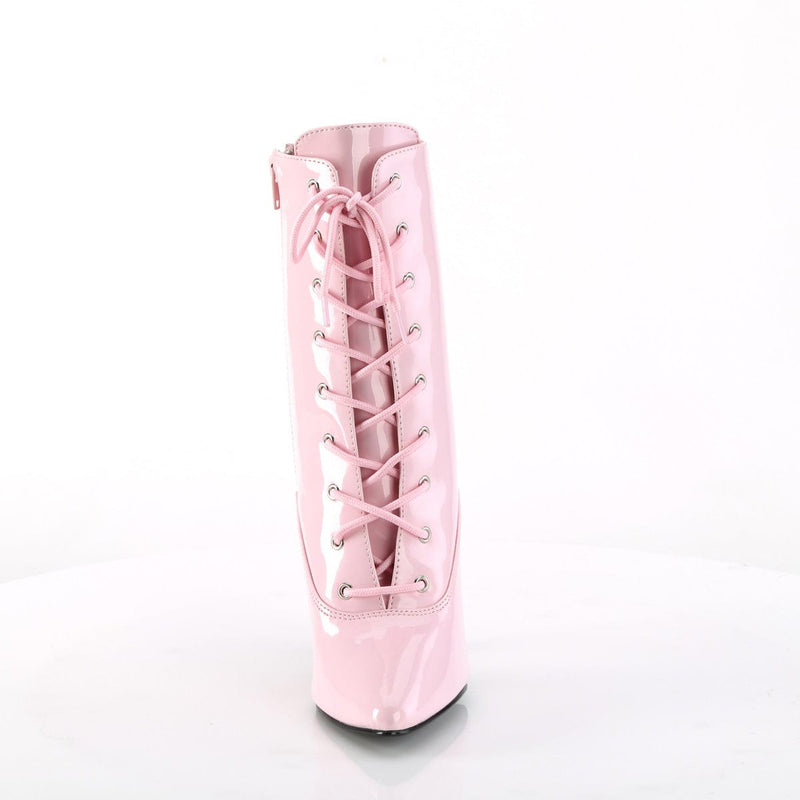 Pleaser SEDUCE-1020 Ankle Boot (Hot Pink Patent)