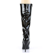 Pleaser SEDUCE-2020 Knee High Boot (Black Patent)