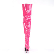 Pleaser SEDUCE-3010 Thigh High Boot (Hot Pink Patent)