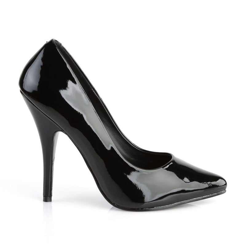 Pleaser SEDUCE-420 Pump (Black Patent)