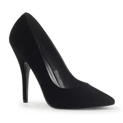 Pleaser SEDUCE-420 Pump (Black Velvet)