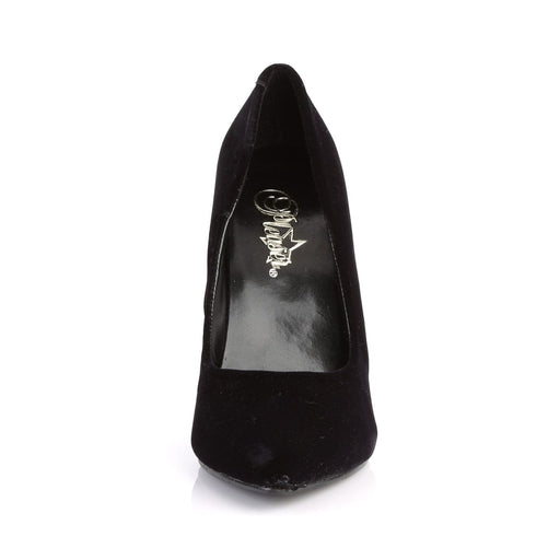 Pleaser SEDUCE-420 Pump (Black Velvet)