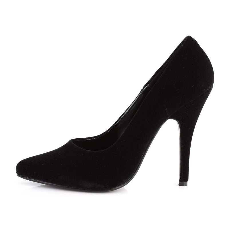 Pleaser SEDUCE-420 Pump (Black Velvet)