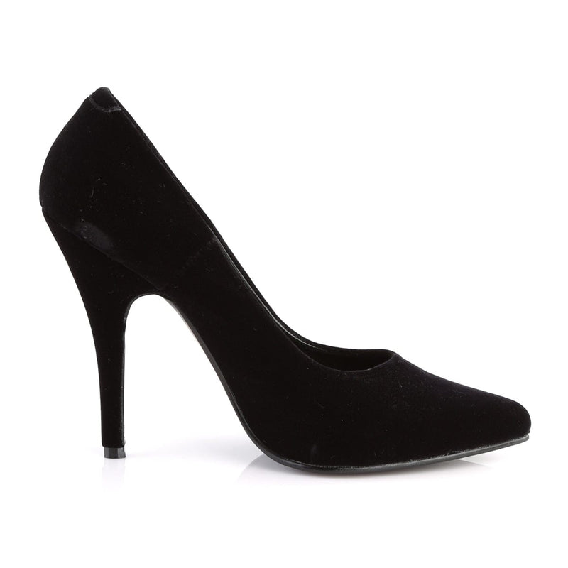 Pleaser SEDUCE-420 Pump (Black Velvet)