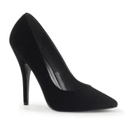 Pleaser SEDUCE-420 Pump (Black Velvet)