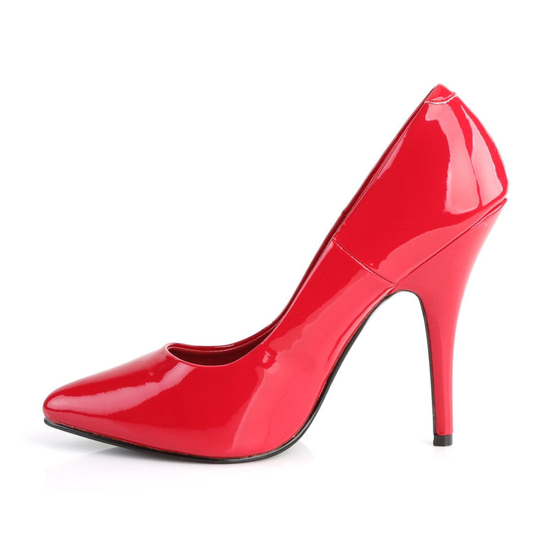 Pleaser SEDUCE-420 Pump (Red Patent)