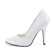 Pleaser SEDUCE-420 Pump (White Patent)