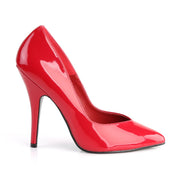 Pleaser SEDUCE-420V Pump (Red Patent)