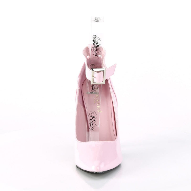 Pleaser SEDUCE-431 Pump (Baby Pink Patent)