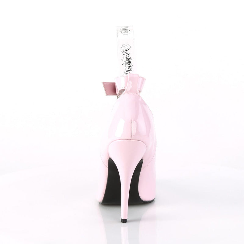 Pleaser SEDUCE-431 Pump (Baby Pink Patent)