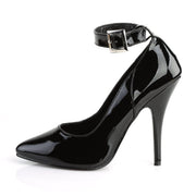 Pleaser SEDUCE-431 Pump (Black Patent)