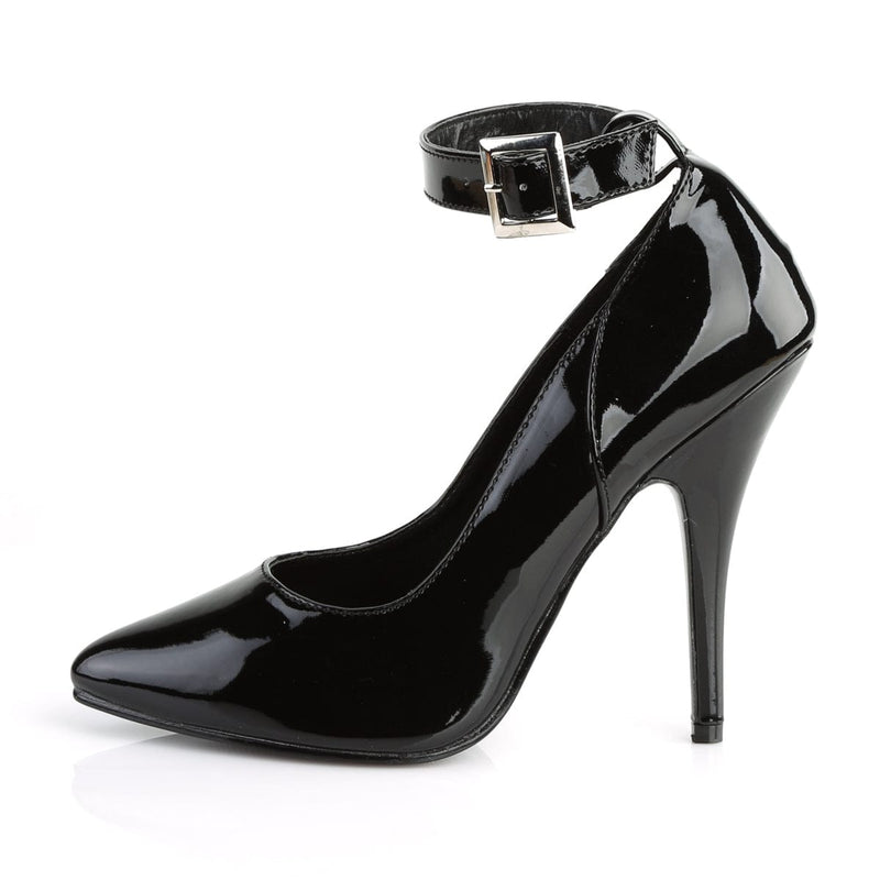 Pleaser SEDUCE-431 Pump (Black Patent)