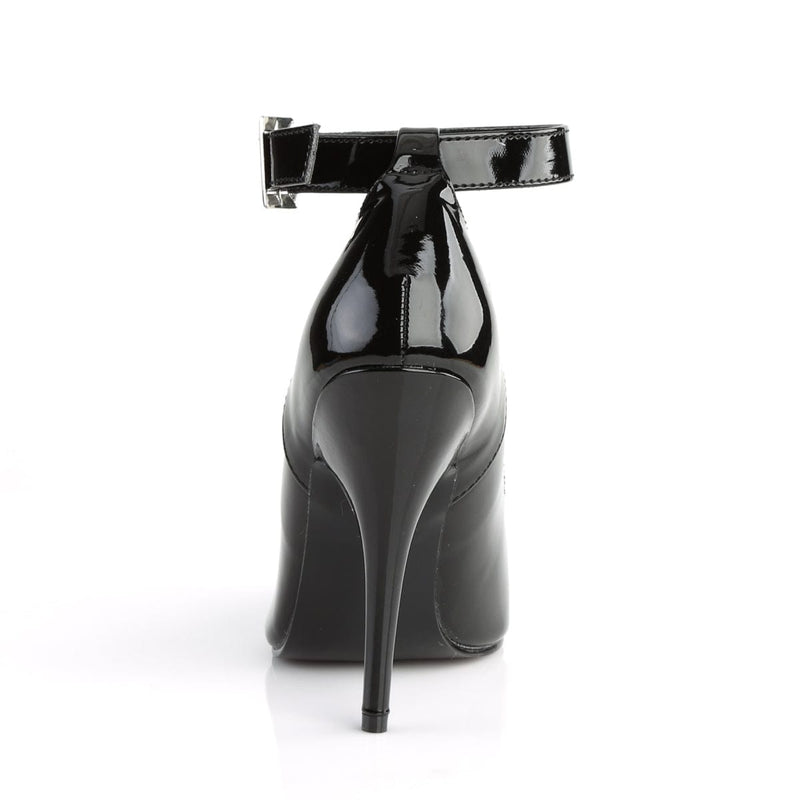 Pleaser SEDUCE-431 Pump (Black Patent)