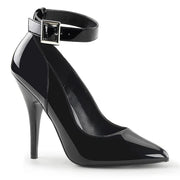 Pleaser SEDUCE-431 Pump (Black Patent)