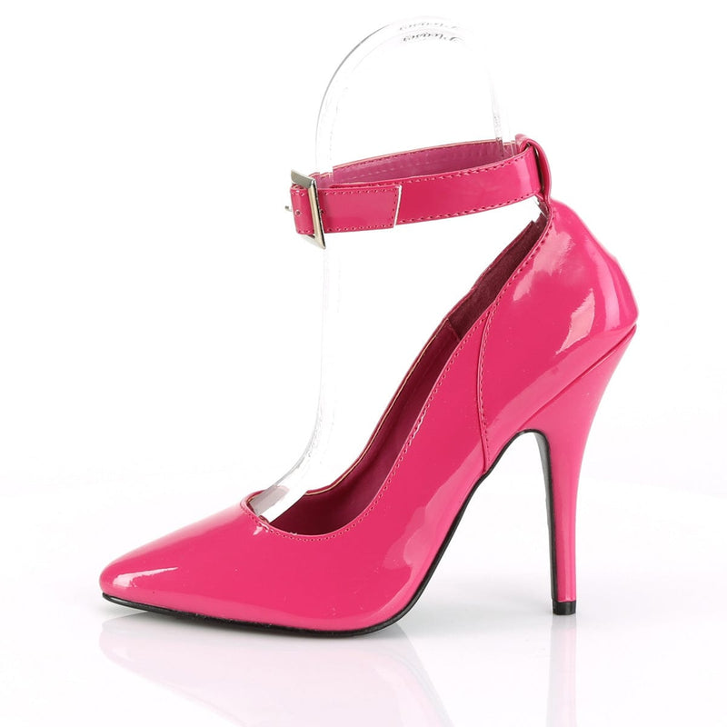 Pleaser SEDUCE-431 Pump (Hot Pink Patent)