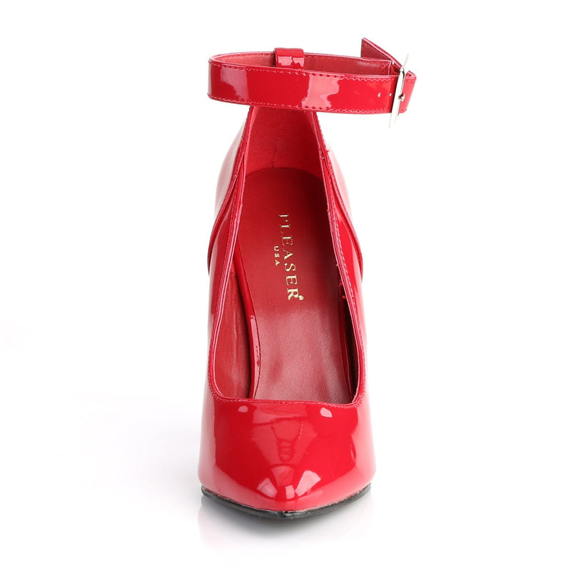 Pleaser SEDUCE-431 Pump (Red Patent)