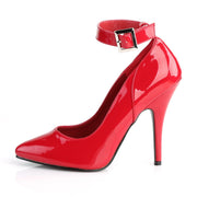 Pleaser SEDUCE-431 Pump (Red Patent)