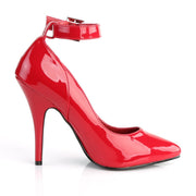 Pleaser SEDUCE-431 Pump (Red Patent)