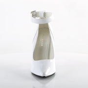 Pleaser SEDUCE-431 Pump (White Patent)