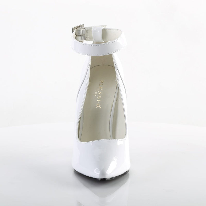 Pleaser SEDUCE-431 Pump (White Patent)