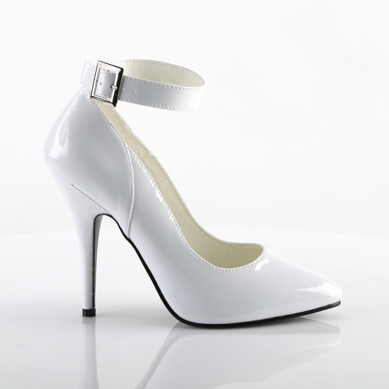 Pleaser SEDUCE-431 Pump (White Patent)