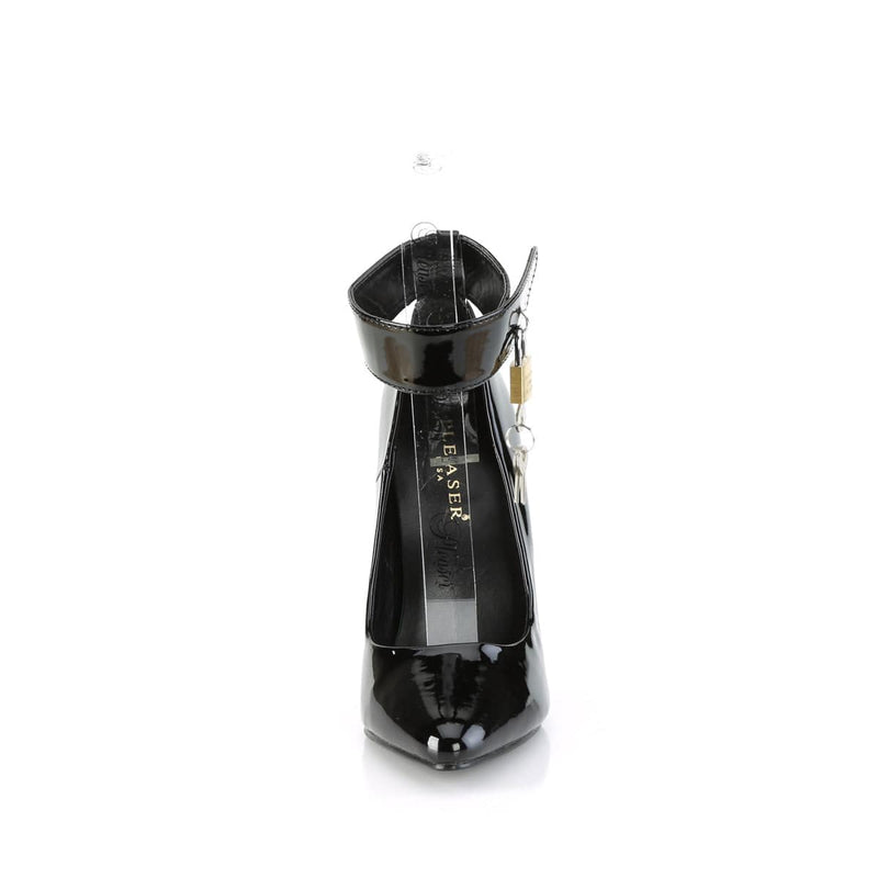 Pleaser SEDUCE-432 Pump (Black Patent)